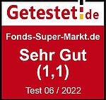 Testsiegel 2022 von getestet.de