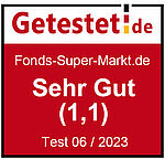 Testsiegel 2023 von getestet.de