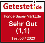 getestet.de - Note 1,1 für FondsSuperMarkt