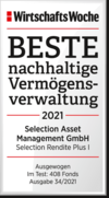 Beste nachhaltige Vermögensverwaltung 2021