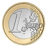 Ein-Euro Münze